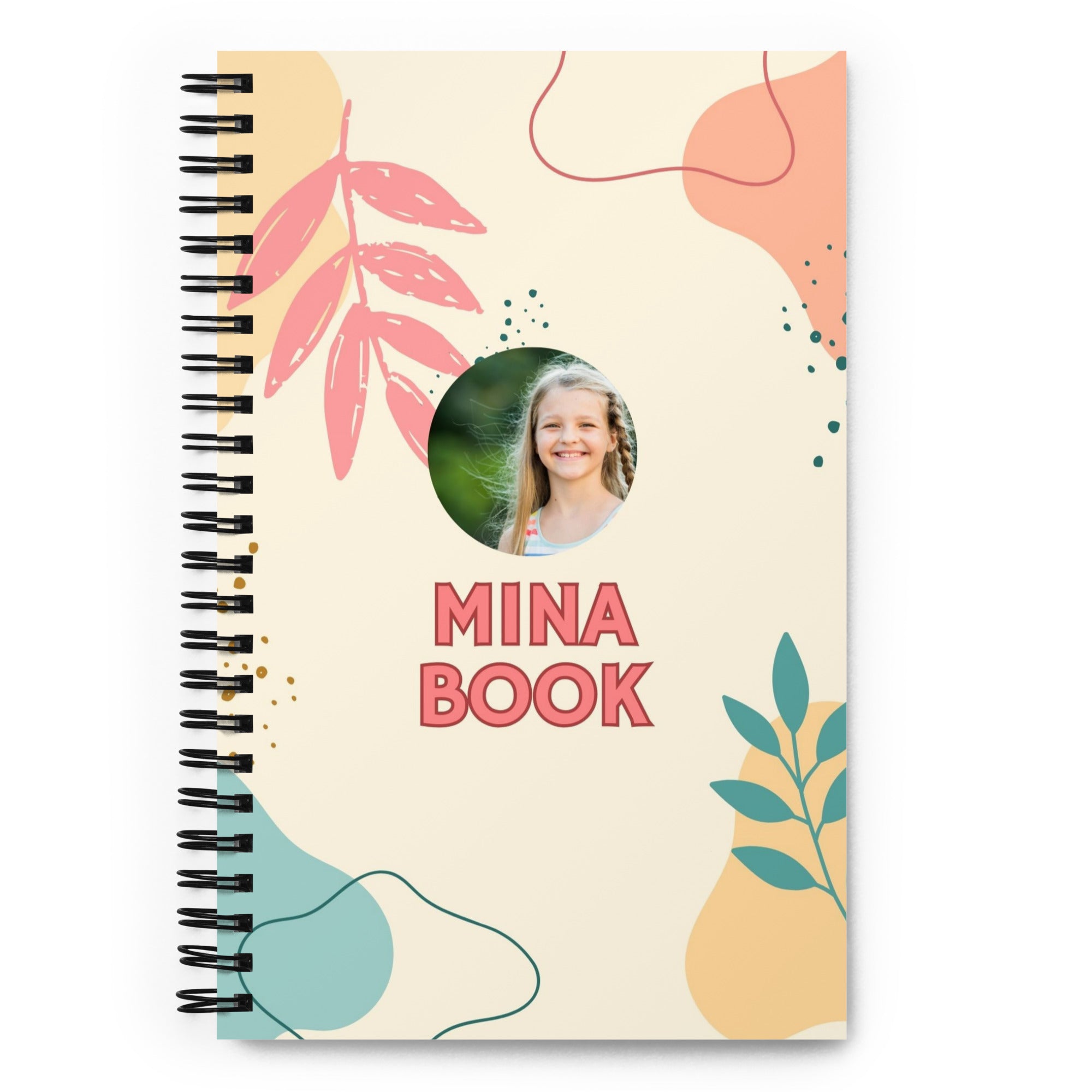 Carnet à spirale personnalisé "Mina"