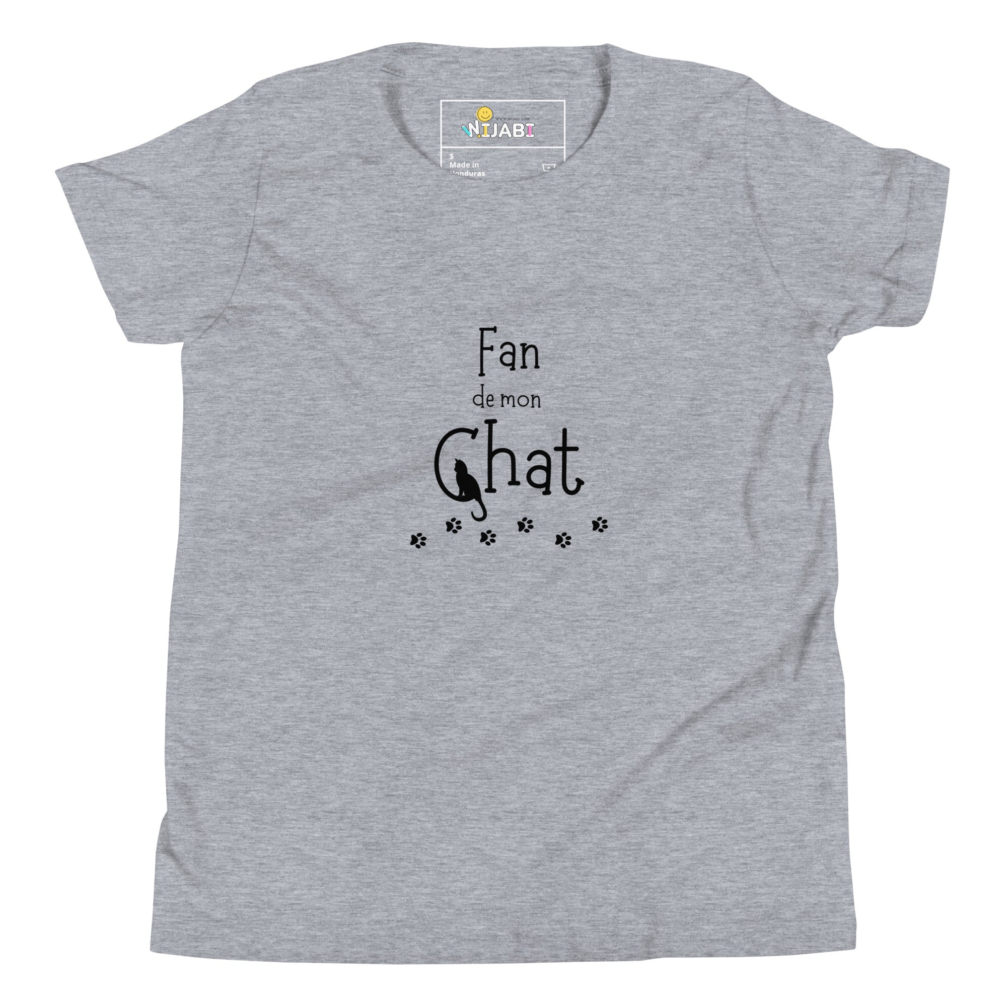 T-Shirt Personnalisé "Fan de mon chat"