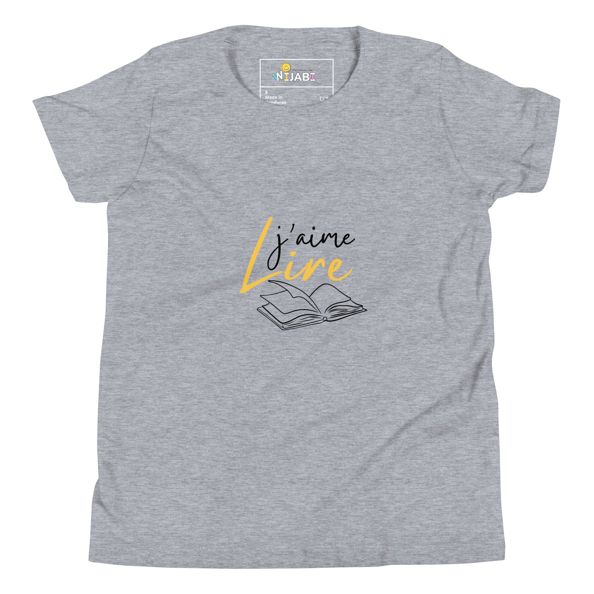 T-Shirt jeune "J'aime lire"