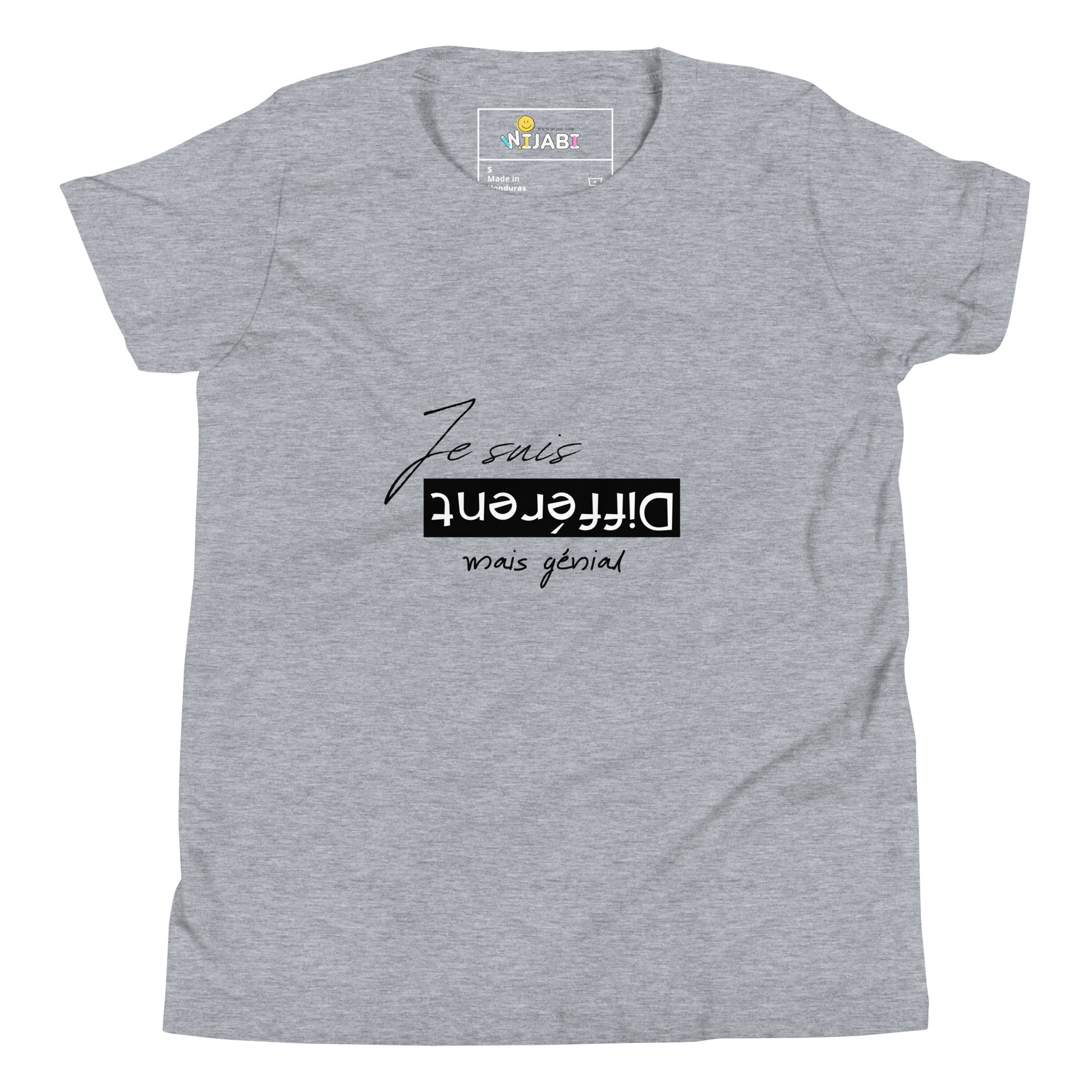 T-shirt Jeune garçon "je suis différent mais génial"