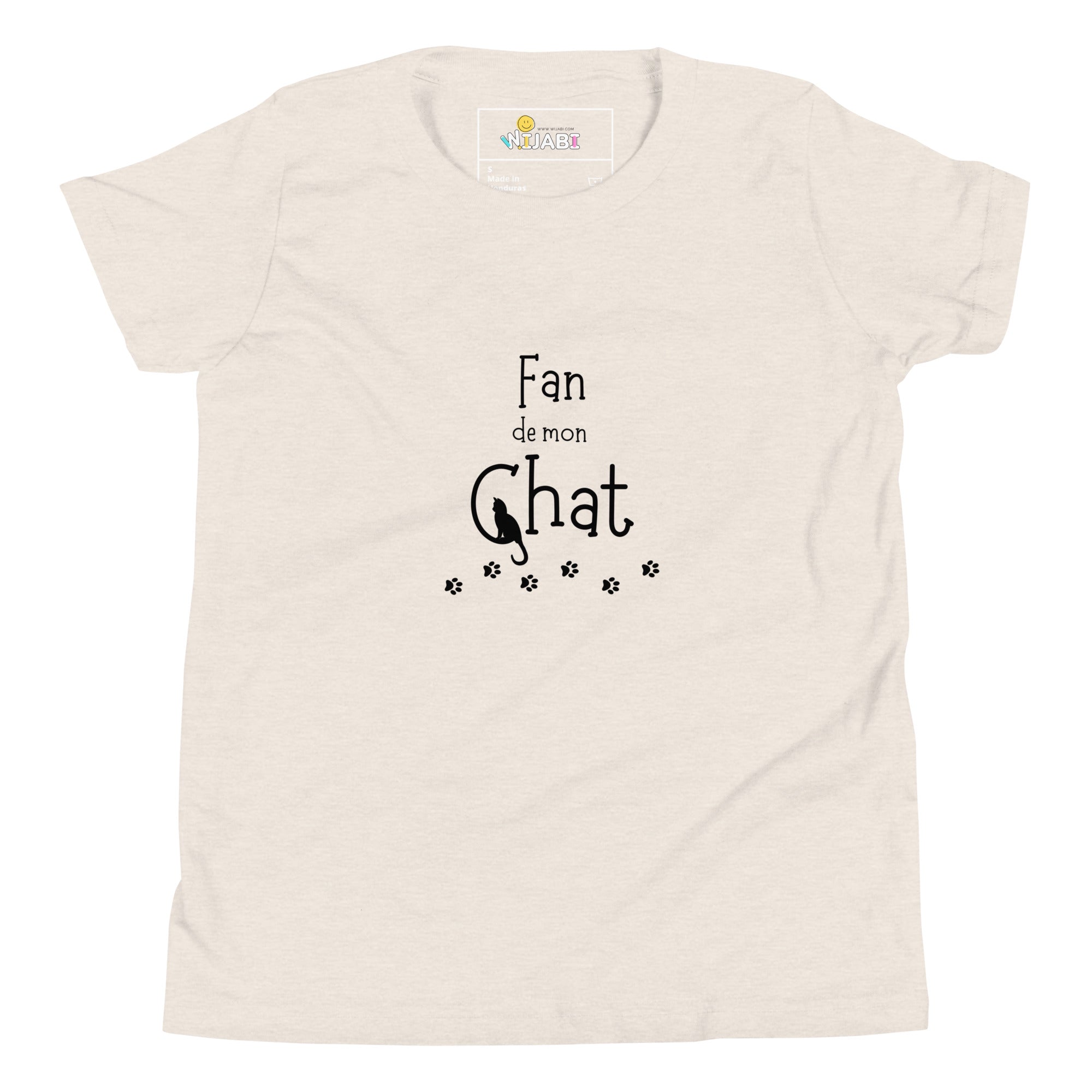 T-Shirt Personnalisé "Fan de mon chat"