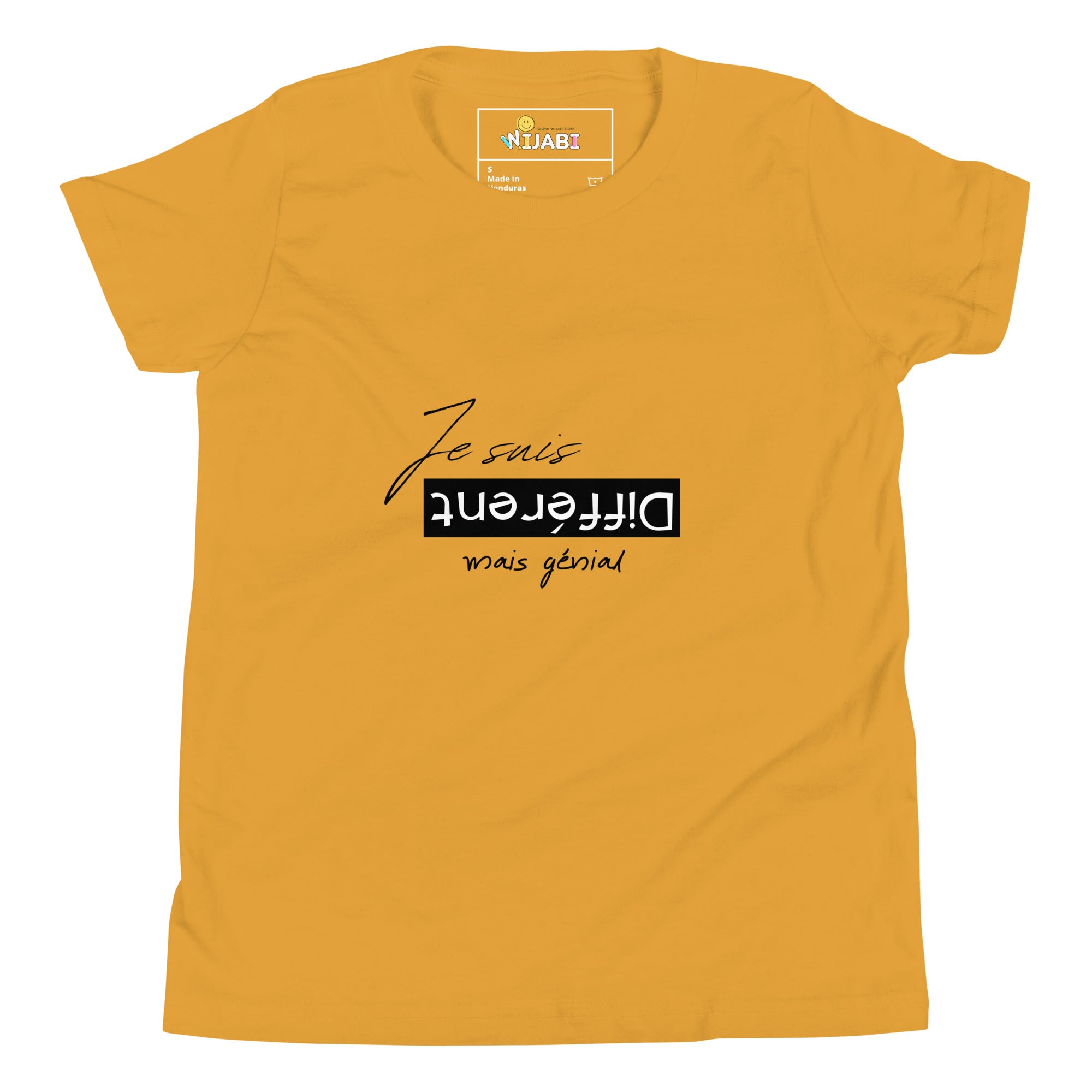 T-shirt Jeune garçon "je suis différent mais génial"